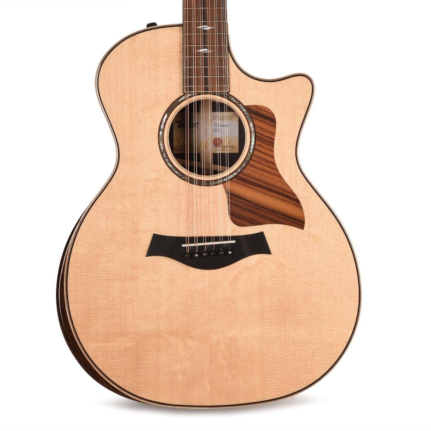 Taylor 854ce 12-String Grand Auditorium Sitka/Rosewood Natural ES2