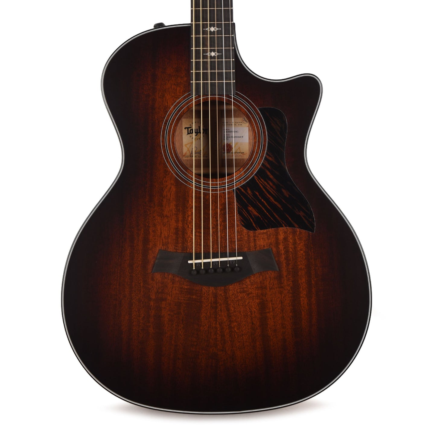 Taylor 324ce Baritone-6 LTD Grand Auditorium Mahogany Shaded Edgeburst ES2