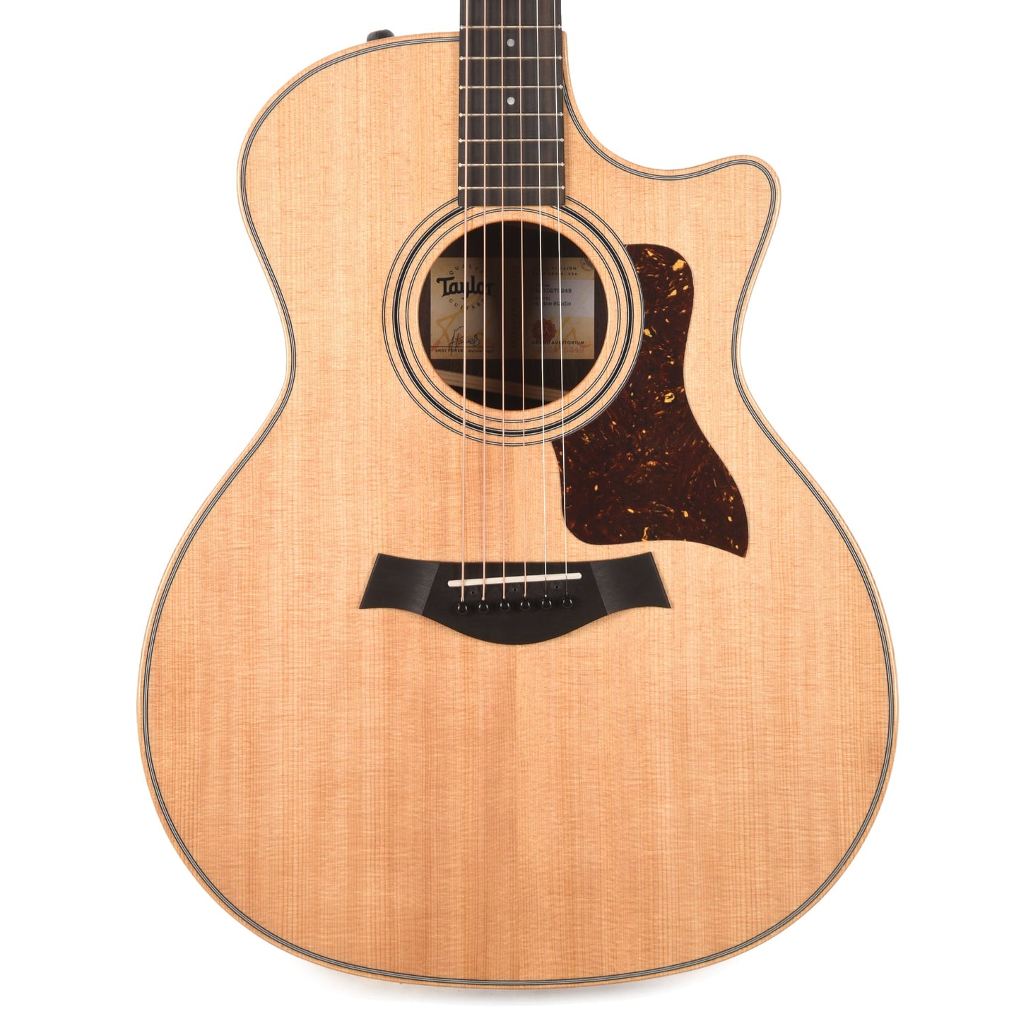 Taylor 414ce Studio Grand Auditorium Torrefied Sitka/Indian Rosewood Natural Top ES2