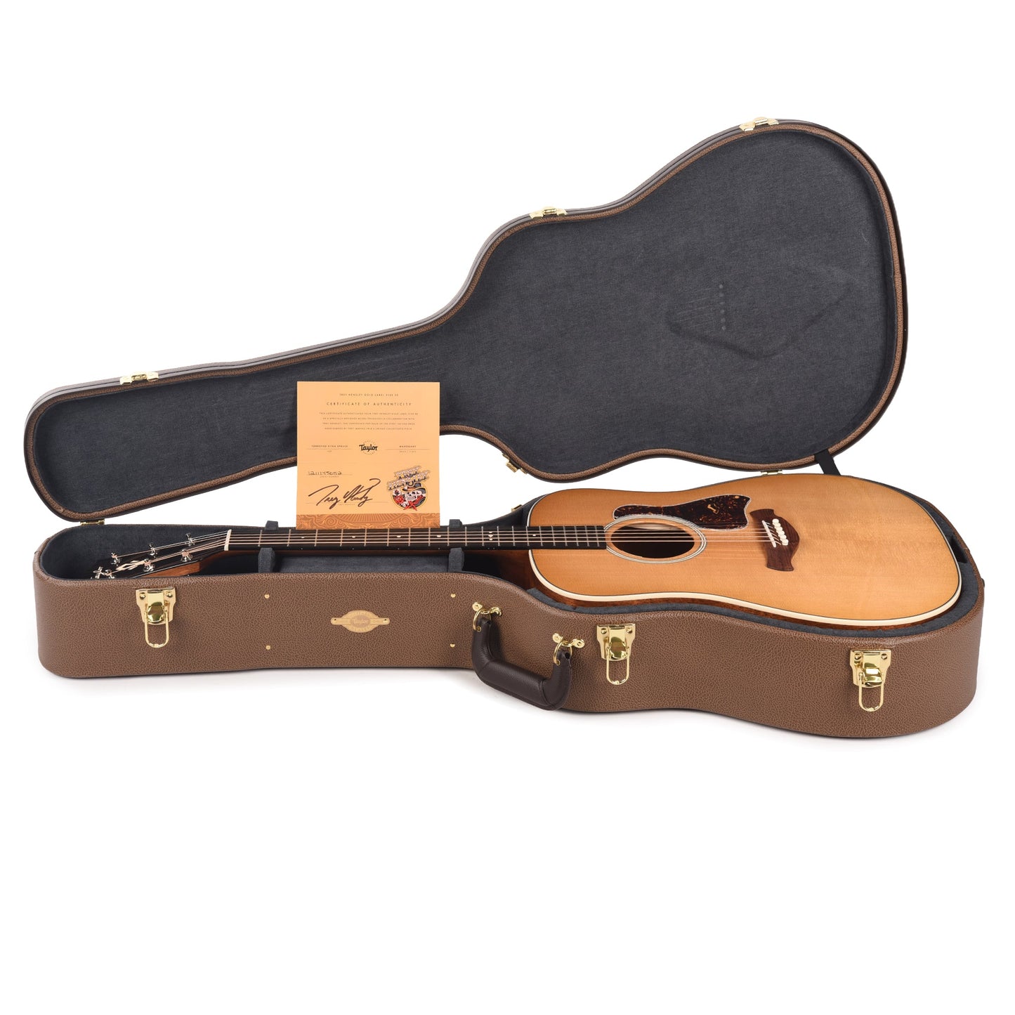 Taylor Special Edition Gold Label Trey Hensley 510e Torrefied Spruce/Mahogany Antique Blonde