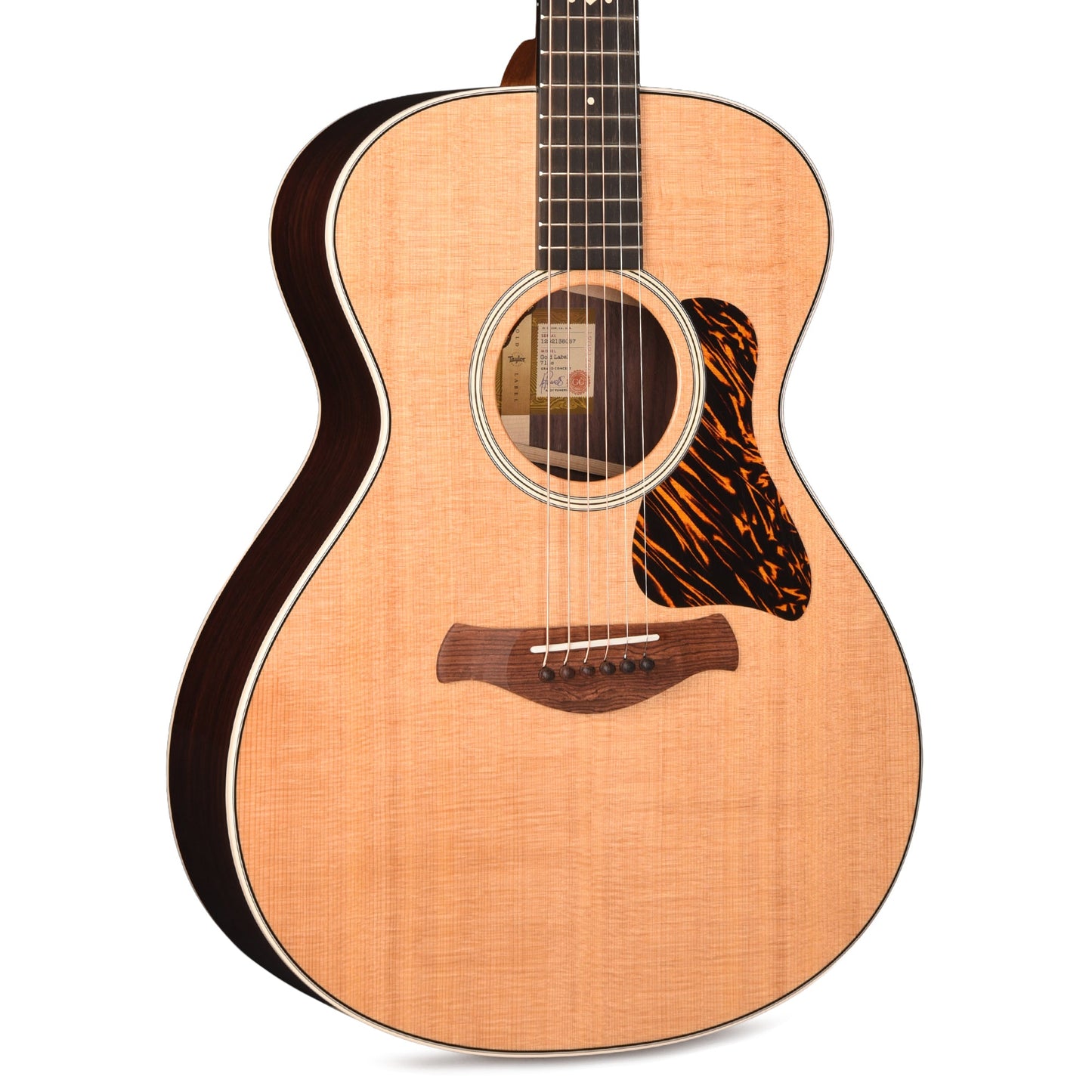 Taylor Gold Label 712e Grand Concert Torrefied Sitka/Indian Rosewood Natural w/Claria Pickup