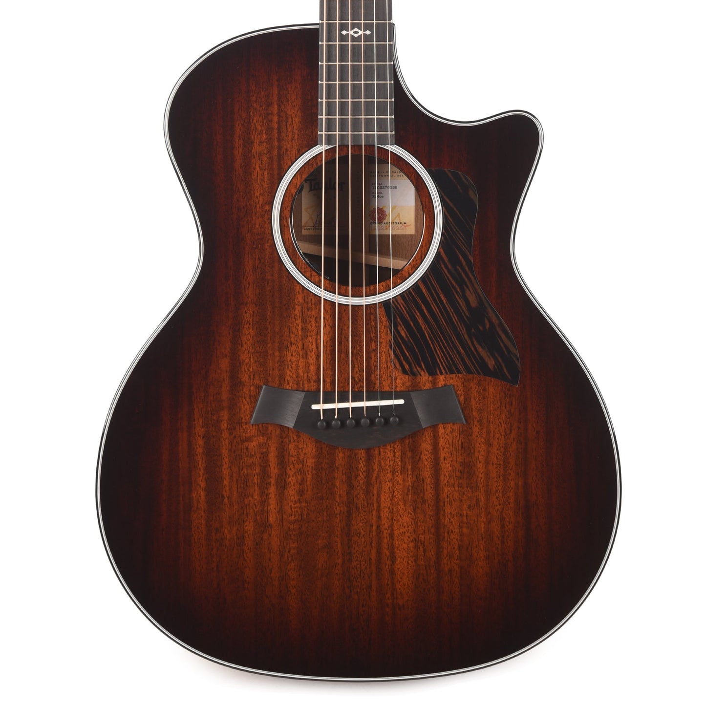 Taylor Next Generation 324ce Grand Auditorium Neo-Tropical Mahogany/Sapele Shaded Edgeburst w/Claria