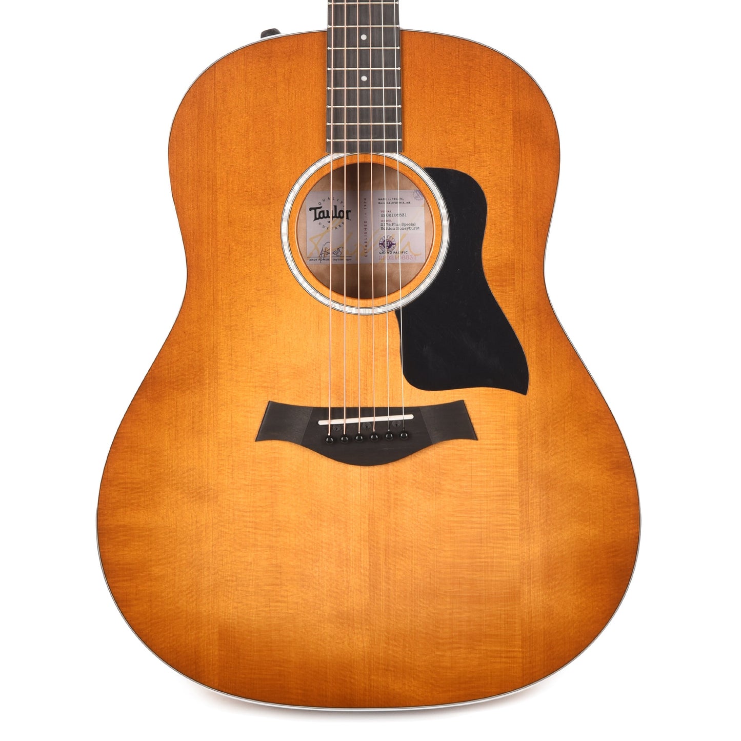 Taylor Special Edition 217e Plus Grand Pacific Torrefied Spruce/Big Leaf Maple Honeyburst ES2