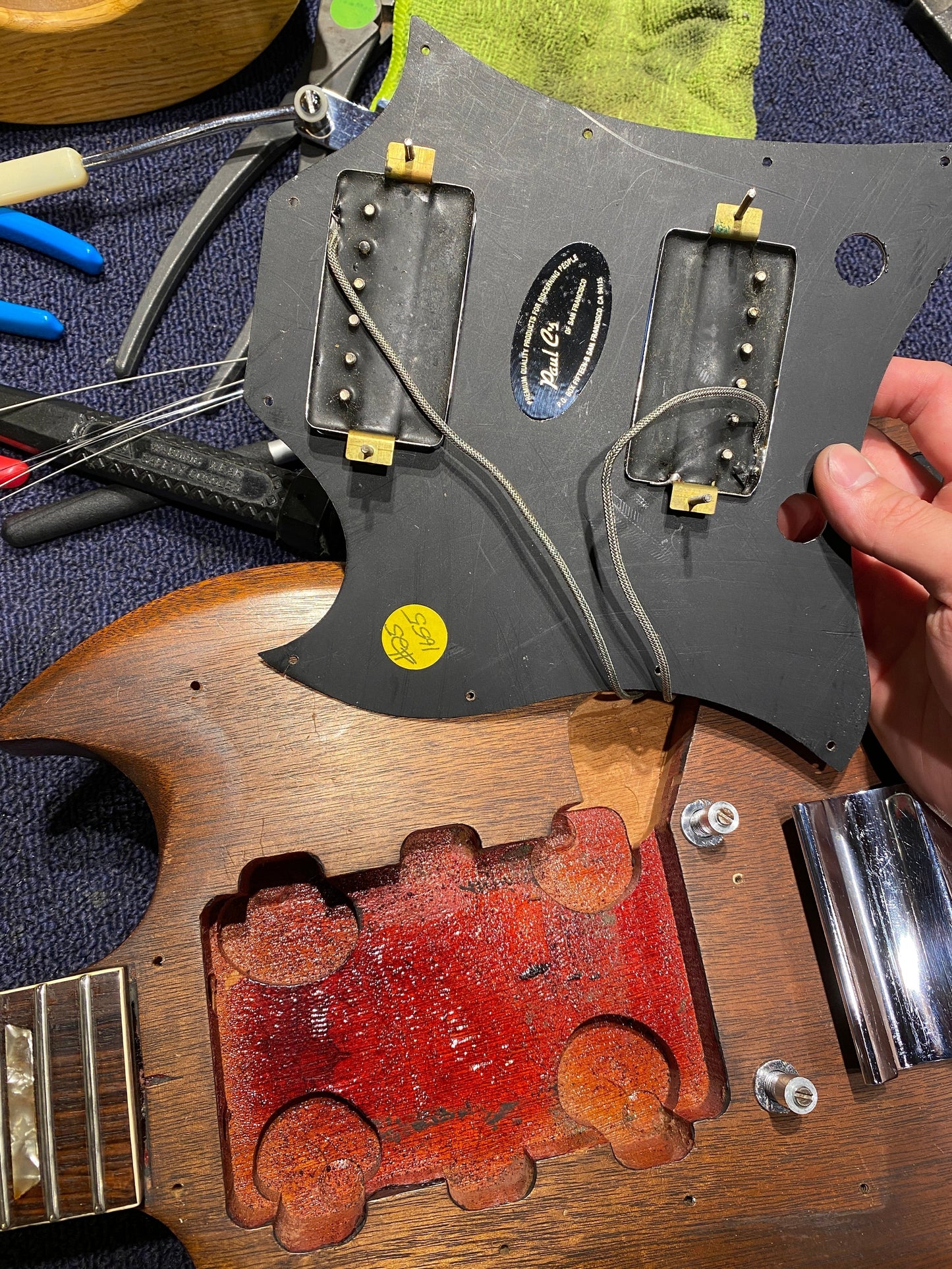 Gibson SG Standard Refin Walnut 1971