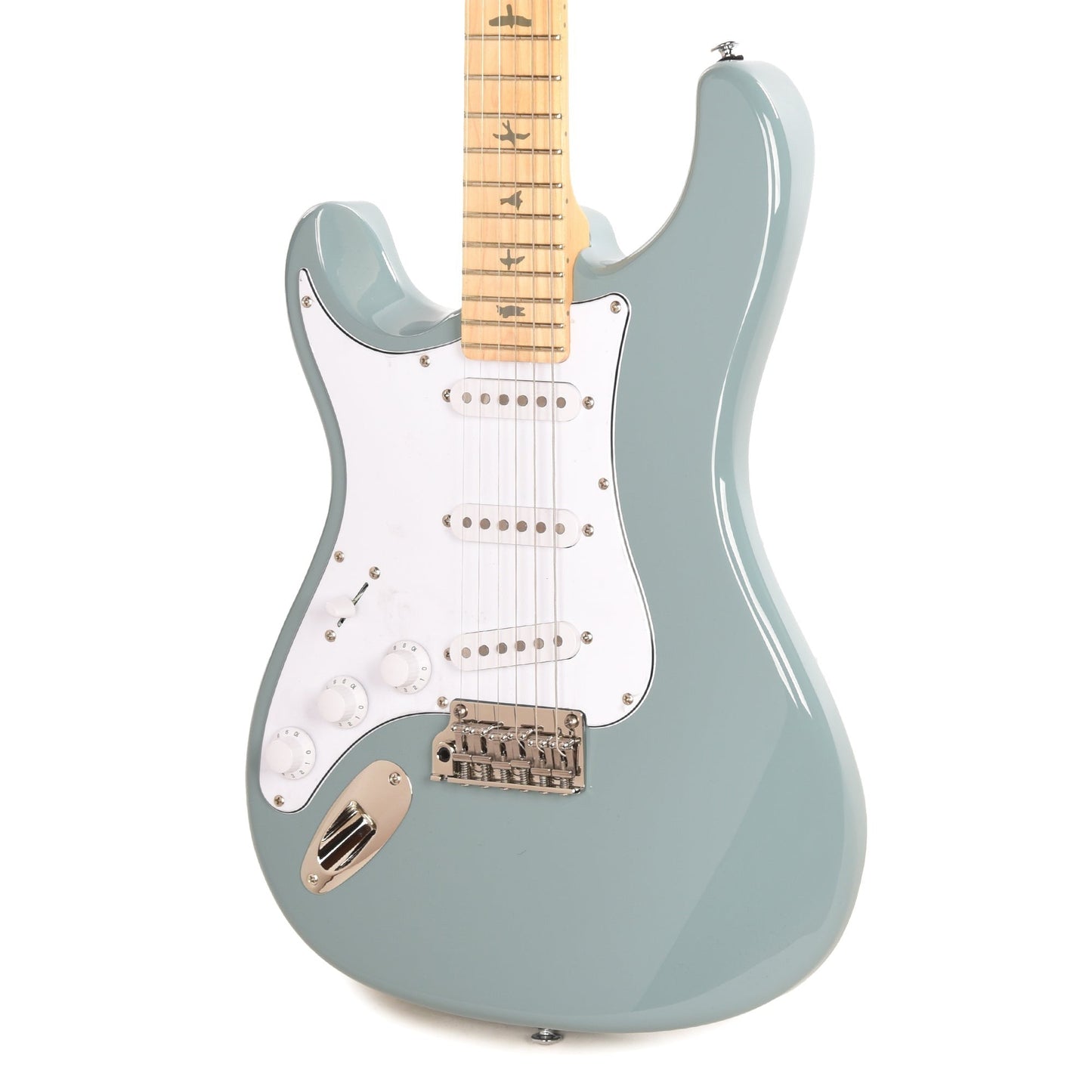 PRS SE Silver Sky Maple LEFTY Stone Blue