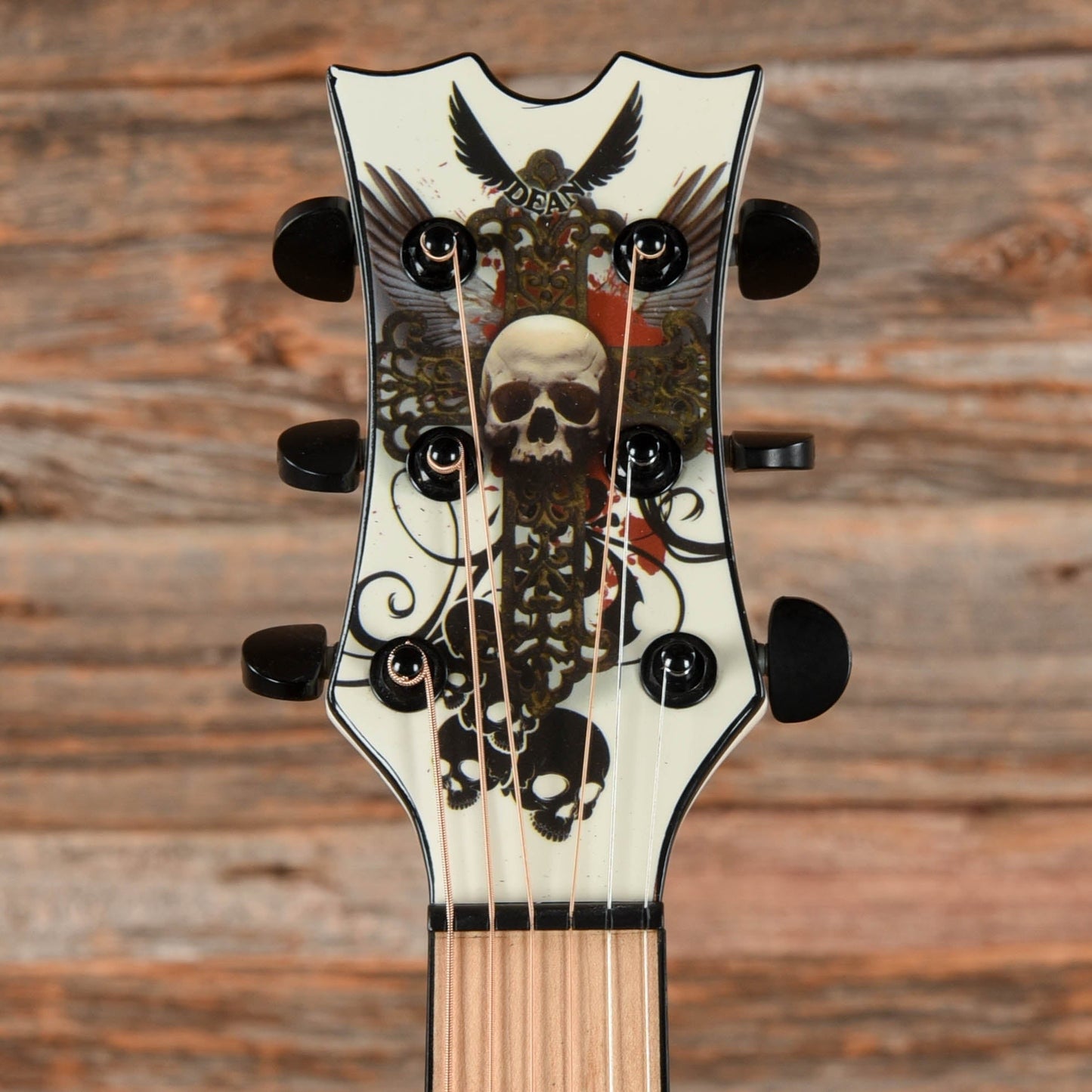 Dean Guitars EX RES White