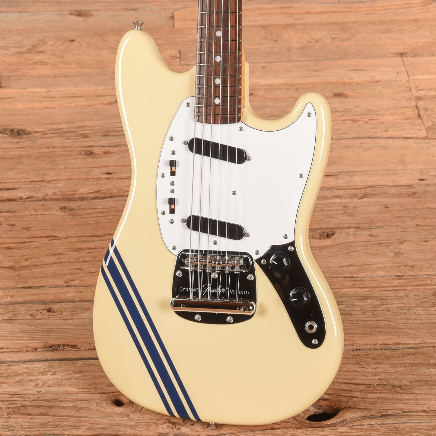 Fender MG-73 Mustang Reissue MIJ Olympic White 2012