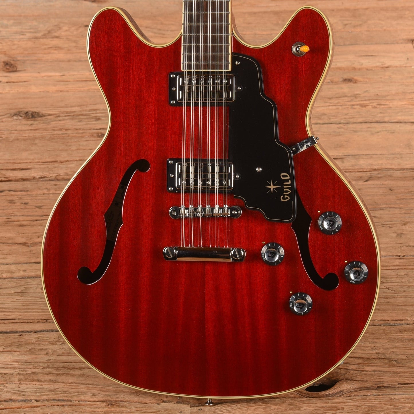 Guild Newark St. Collection Starfire IV ST-12 Cherry 2021