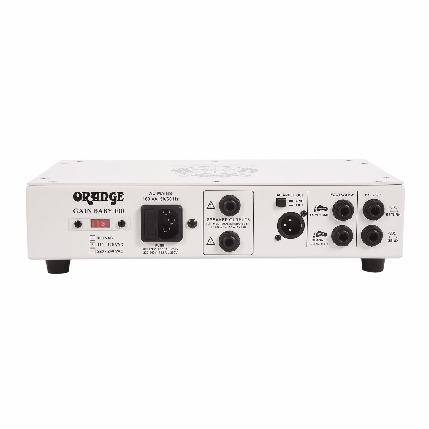 Orange Gain Baby 100 100w Guitar Amp Head