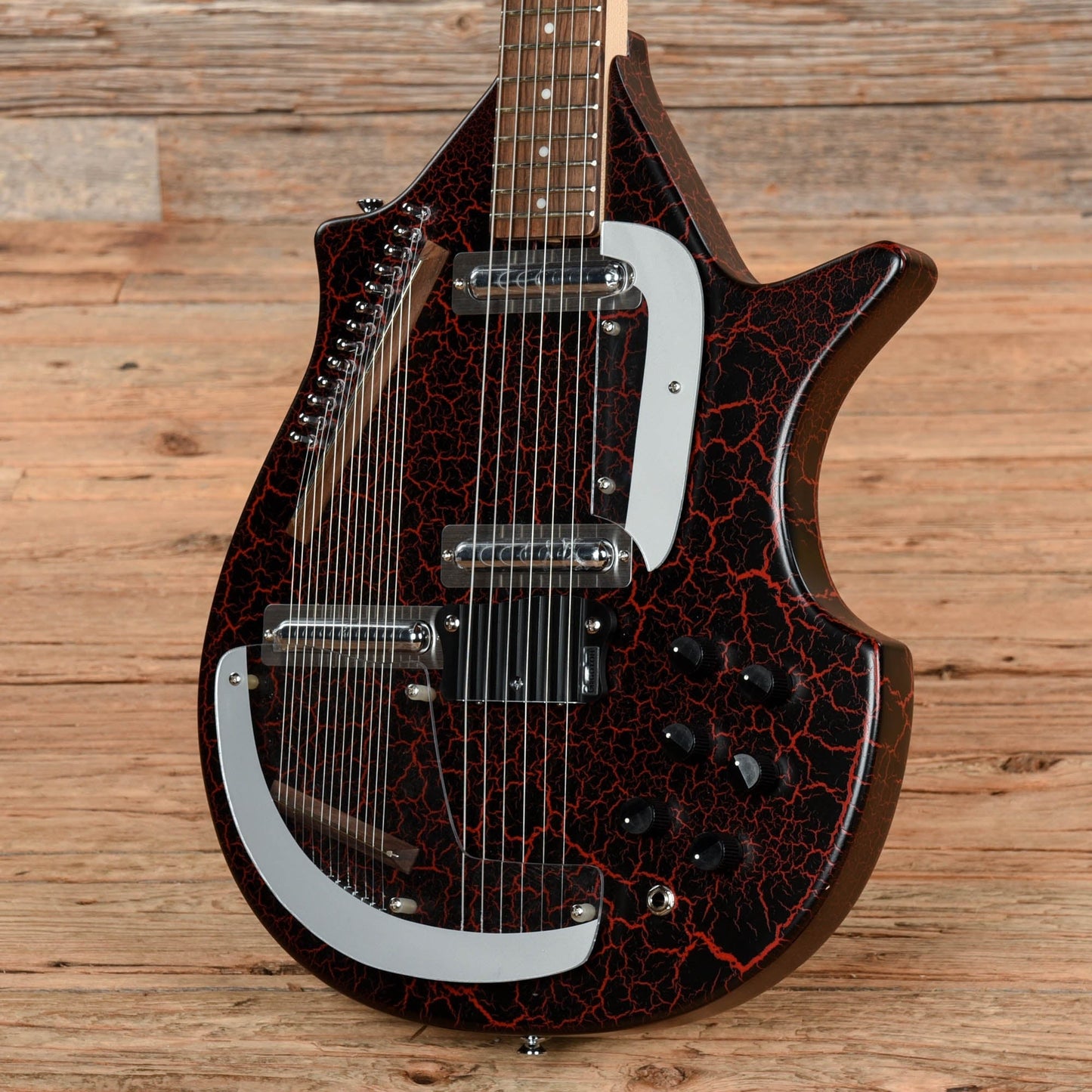Rogue Electric Sitar Red - Dave Amato of REO Speedwagon