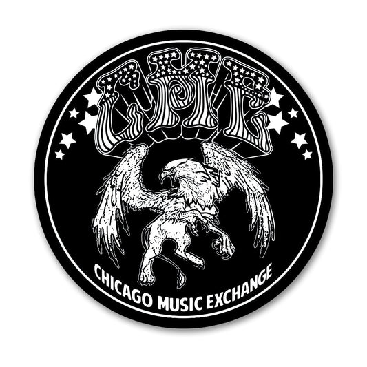 CME "Rock City" Circle Sticker, Matte Vinyl, 3x3"