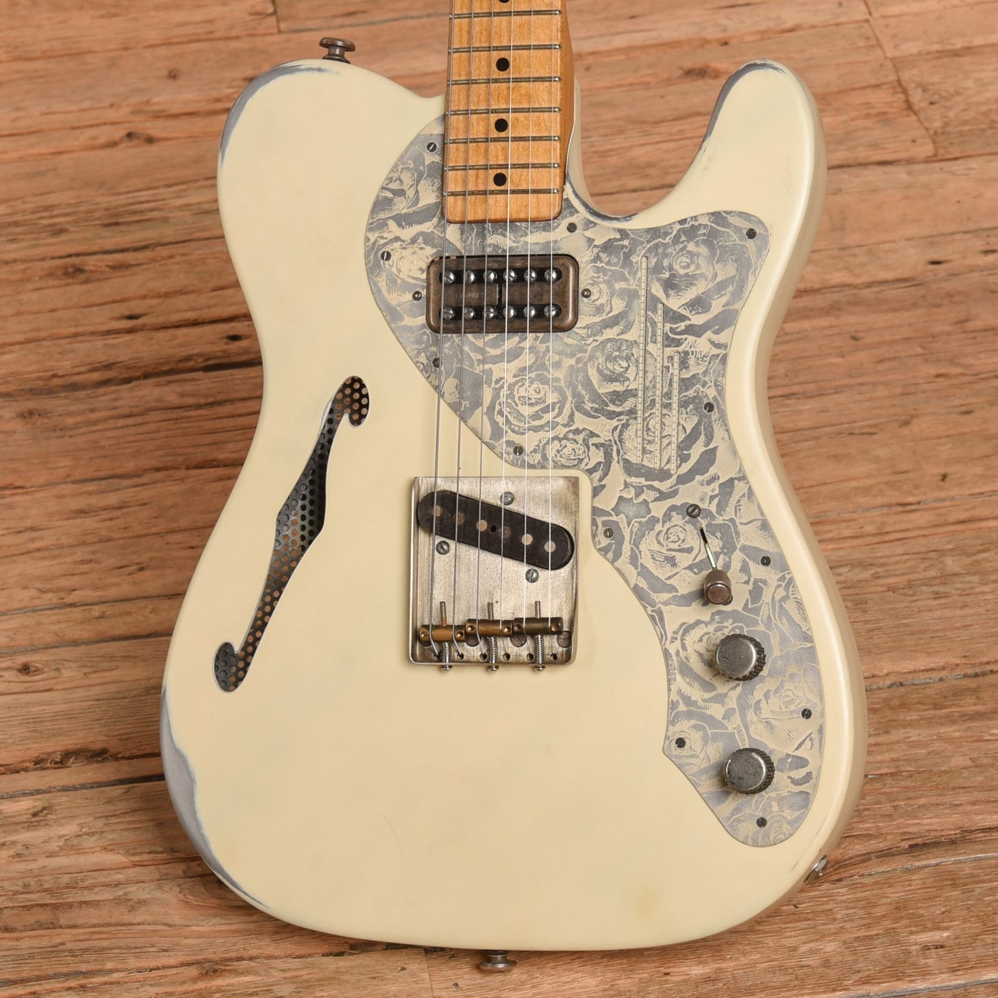 James Trussart Steelcaster Deluxe White 2015