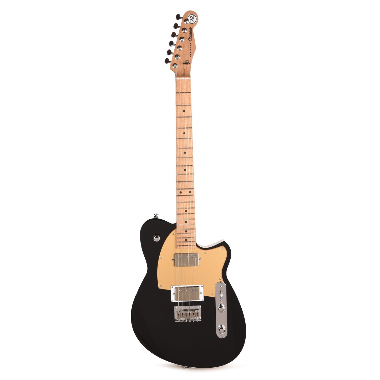 Reverend Charger HH Electric Guitar Midnight Black