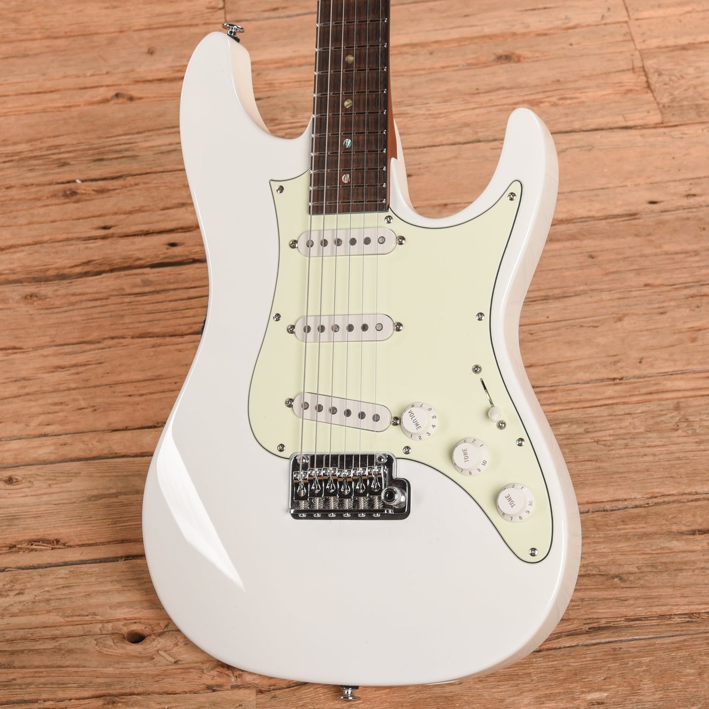 Ibanez LM1 Luca Mantovanelli Signature Luna White 2024