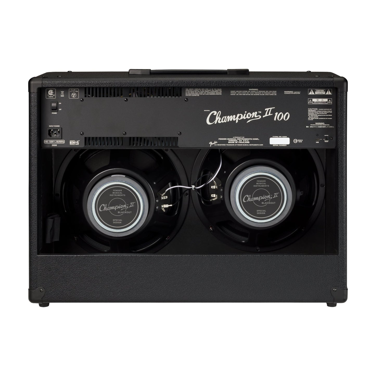 Fender Champion II 100 Blackout 120V