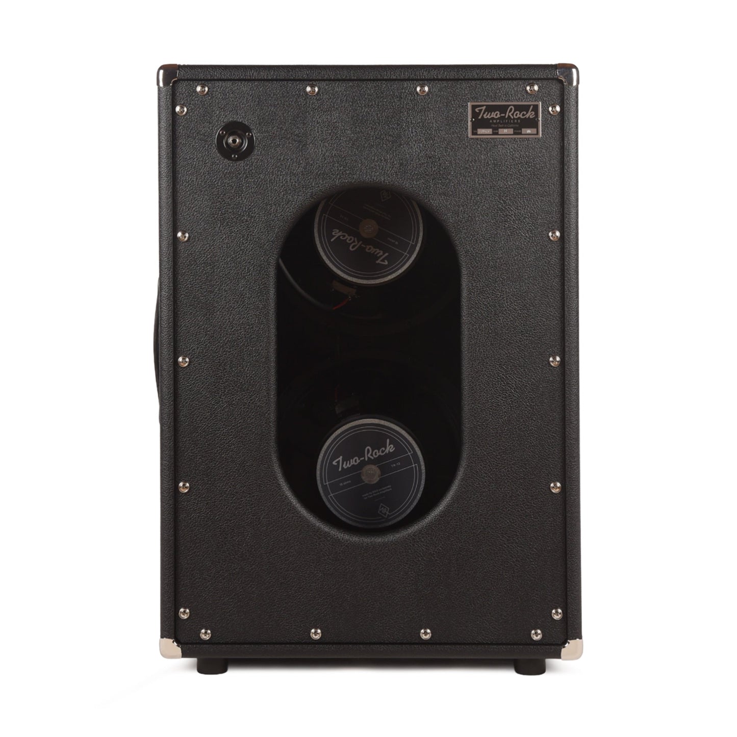 Two Rock 2x12 150w Cabinet Black Bronco & Cane Grill Cloth w/Two-Rock 1265B Speaker
