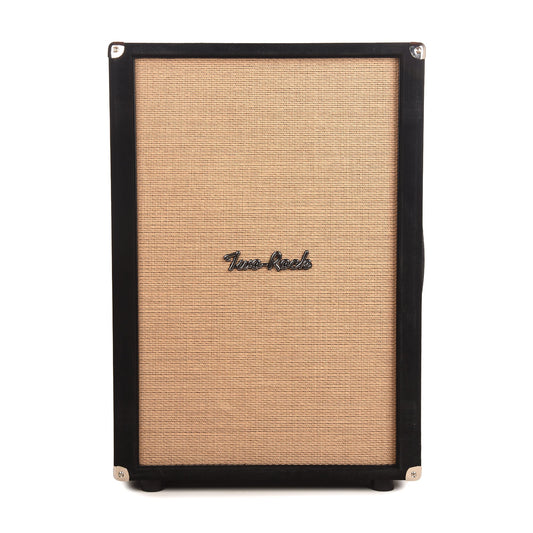Two Rock 2x12 150w Vertical Cabinet w/Two-Rock 1265B Speaker Black Suede w/ Cane Grill