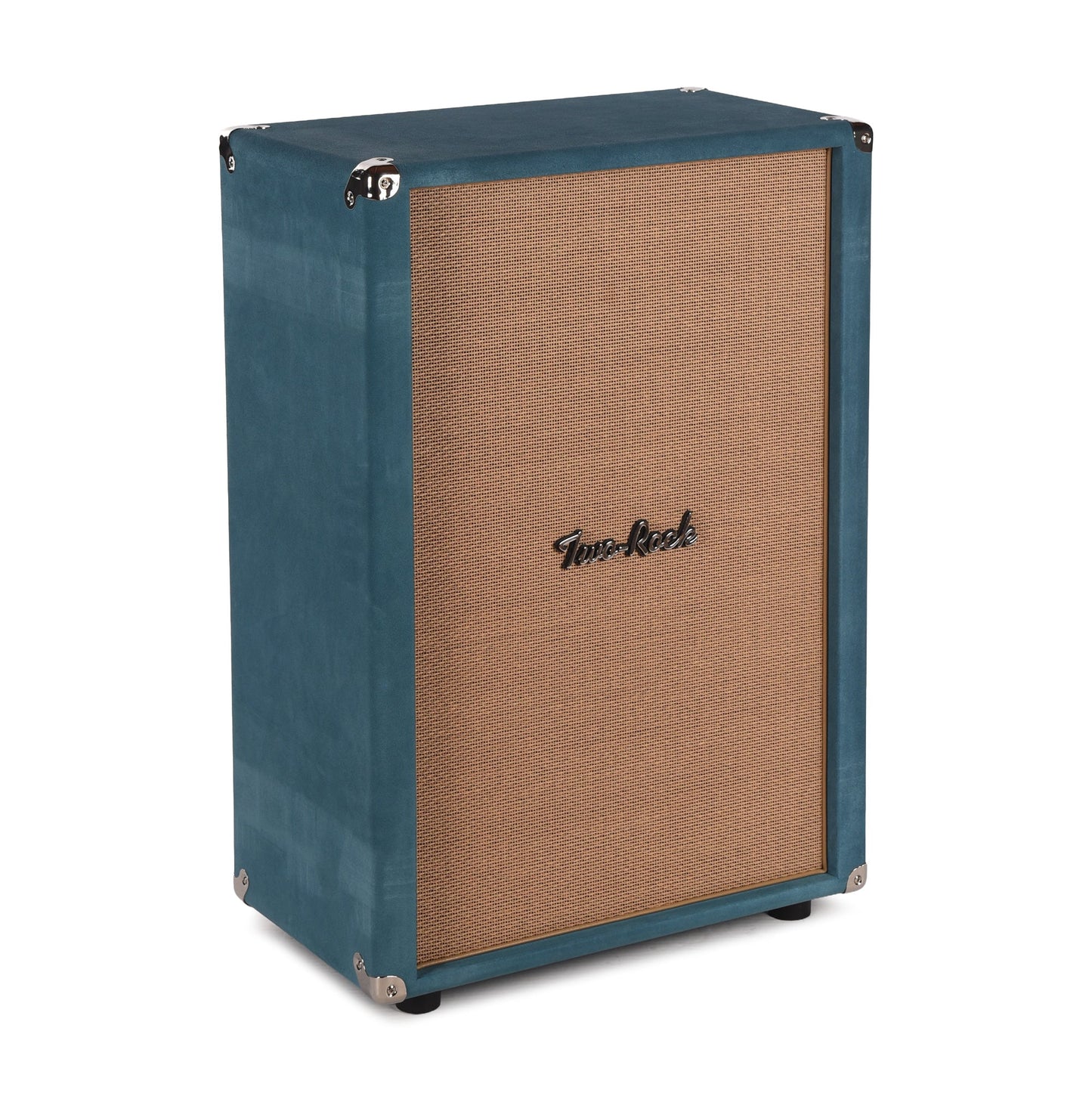 Two Rock 2x12 150w Vertical Cabinet w/Two-Rock 1265B Speaker Medium Blue Suede w/ Cane Cloth