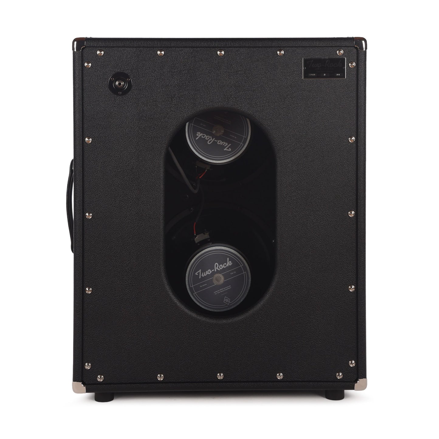 Two Rock 2x12 150w Vertical XL Cabinet SSS Width Black Bronco w/ Black Grill Cloth