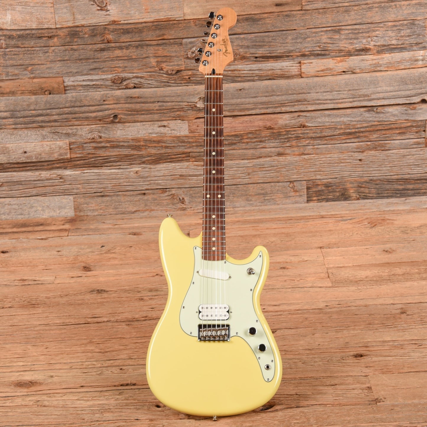 Fender Player Duo-Sonic HS Canary Diamond 2017