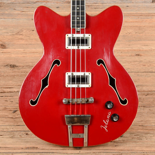 Jolana Studio Bass Red 1970s