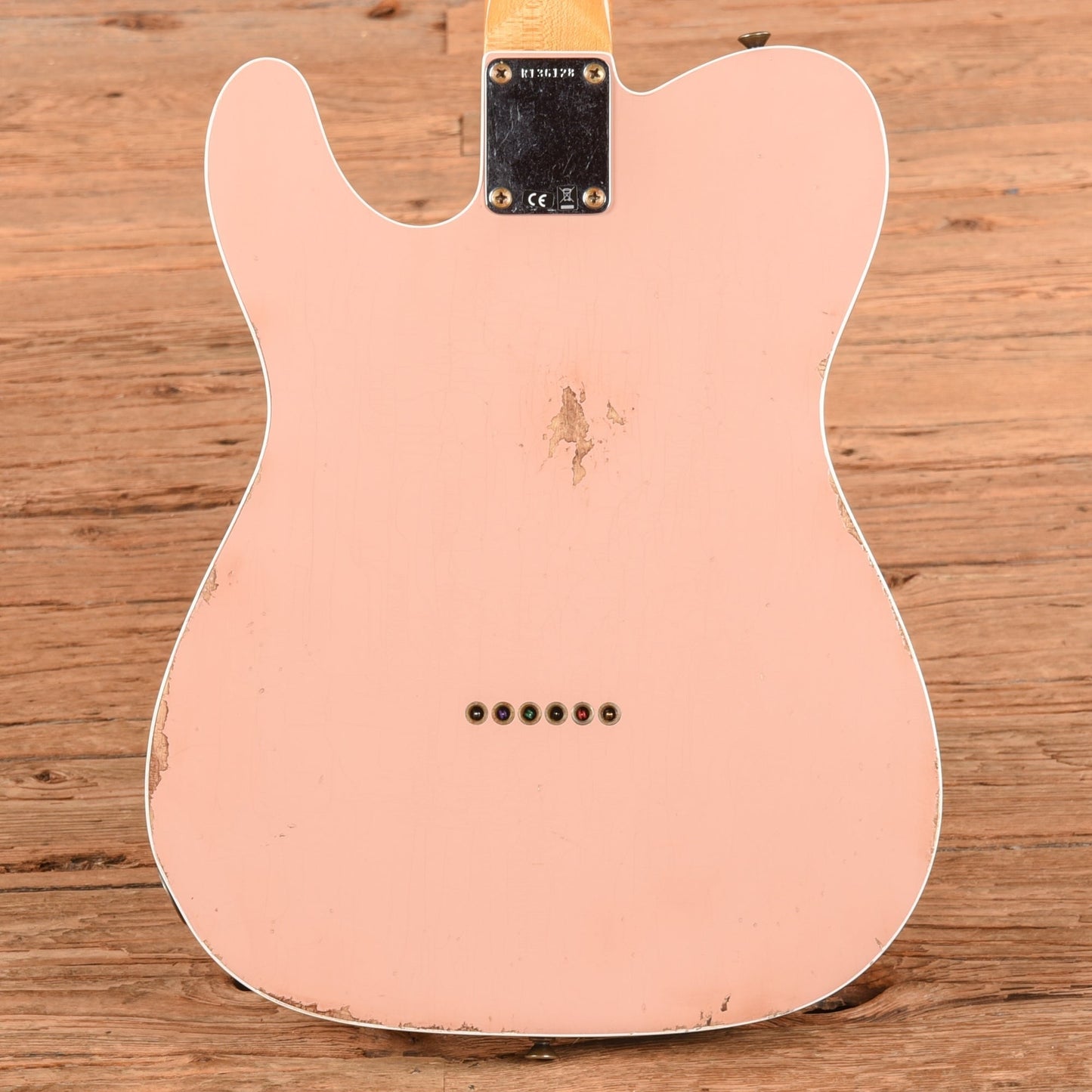 Fender Custom Shop '60 Telecaster Custom Ash Relic Shell Pink 2024
