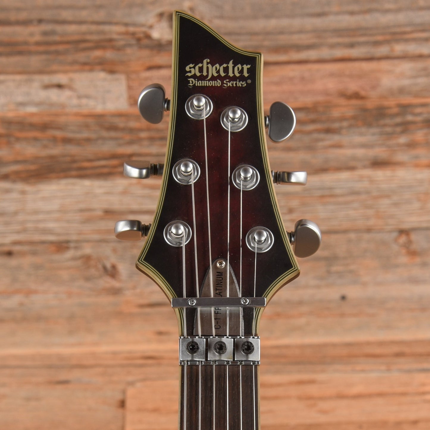 Schecter C-1 FR Platinum Red Burst 2014