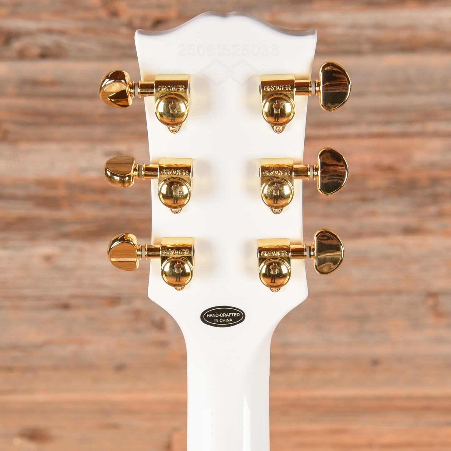 Epiphone "Inspired by Gibson Custom" Les Paul Custom Alpine White 2025