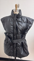 New BooHoo Black Faux Leather Vest, 20