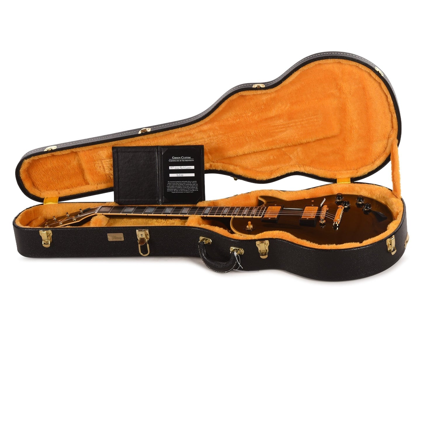 Gibson Custom Shop 1957 Les Paul Custom Reissue 2-Pickup Ebony VOS