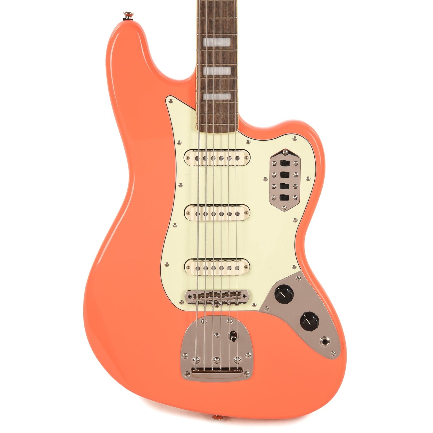 Squier Classic Vibe Bass VI Tahitian Coral