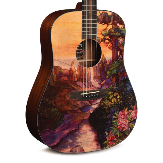 Martin Limited Edition D-11 Custom Stained Glass Ink Spruce/Sapele