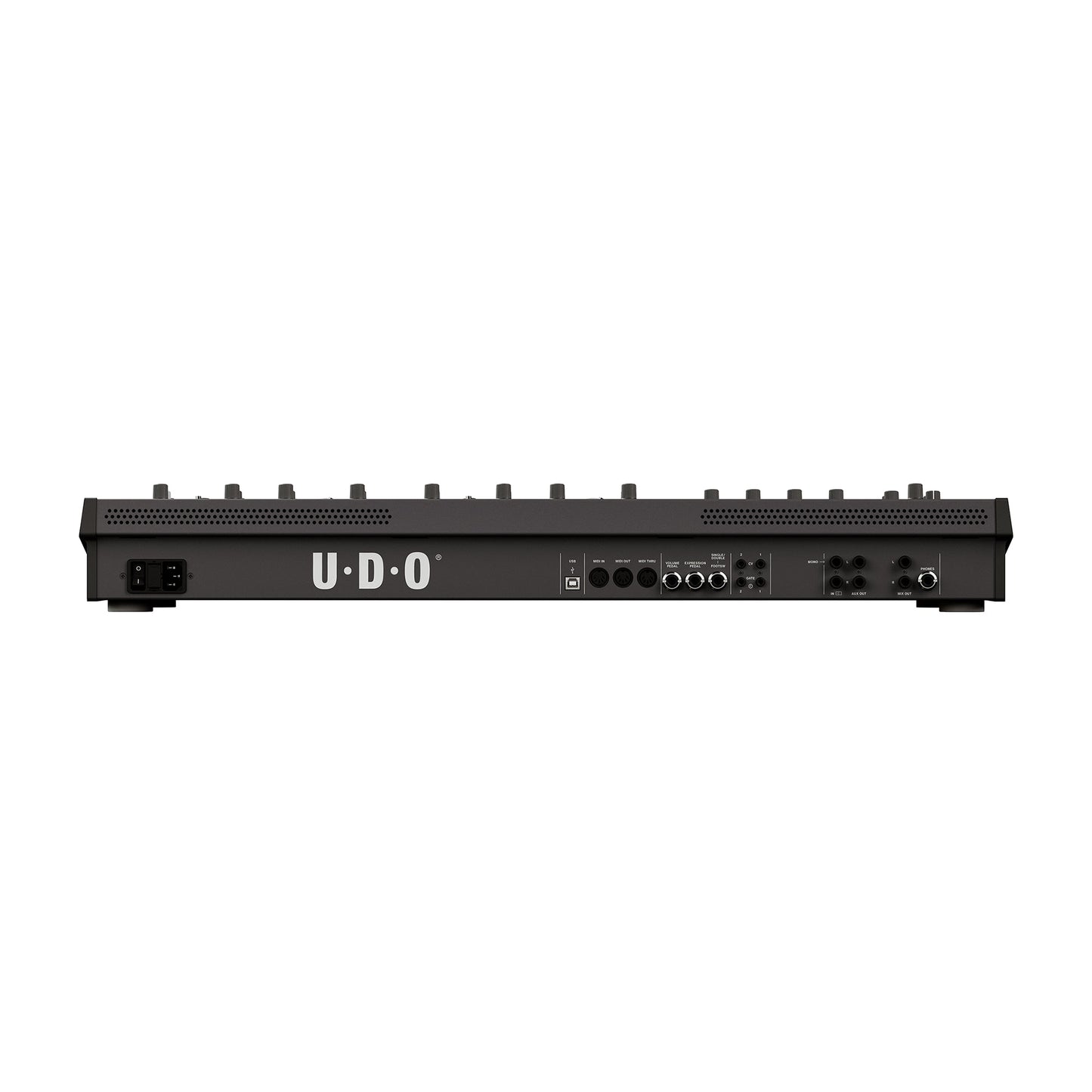 UDO DMNO 8-Voice Polyphonic Dual Module Binaural Analog Hybrid Synthesizer Black Edition