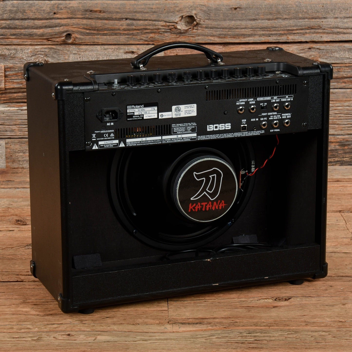 Boss Katana-100 MkII 100-Watt 1x12" Digital Modeling Guitar Combo