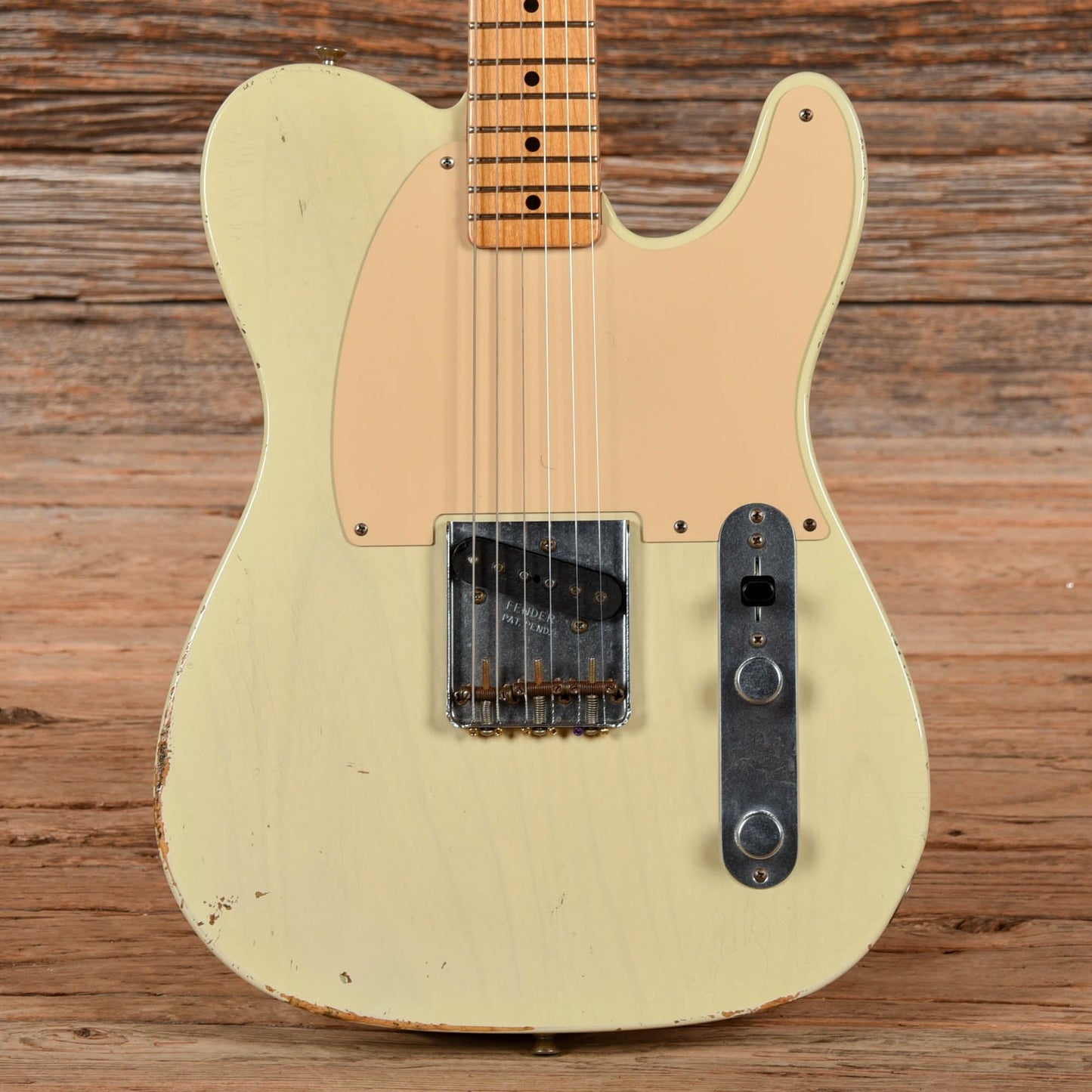Fender Custom Shop '59 Esquire Relic Aged White Blonde 2005