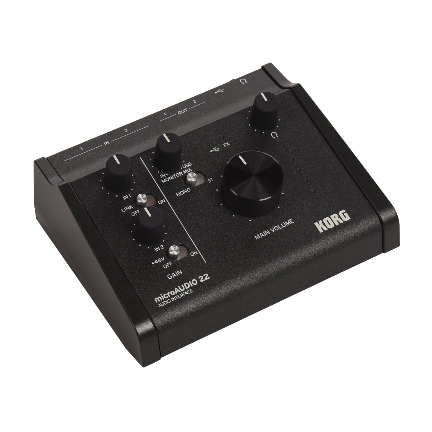 Korg microAUDIO 22 2x2 USB-C Audio Interface