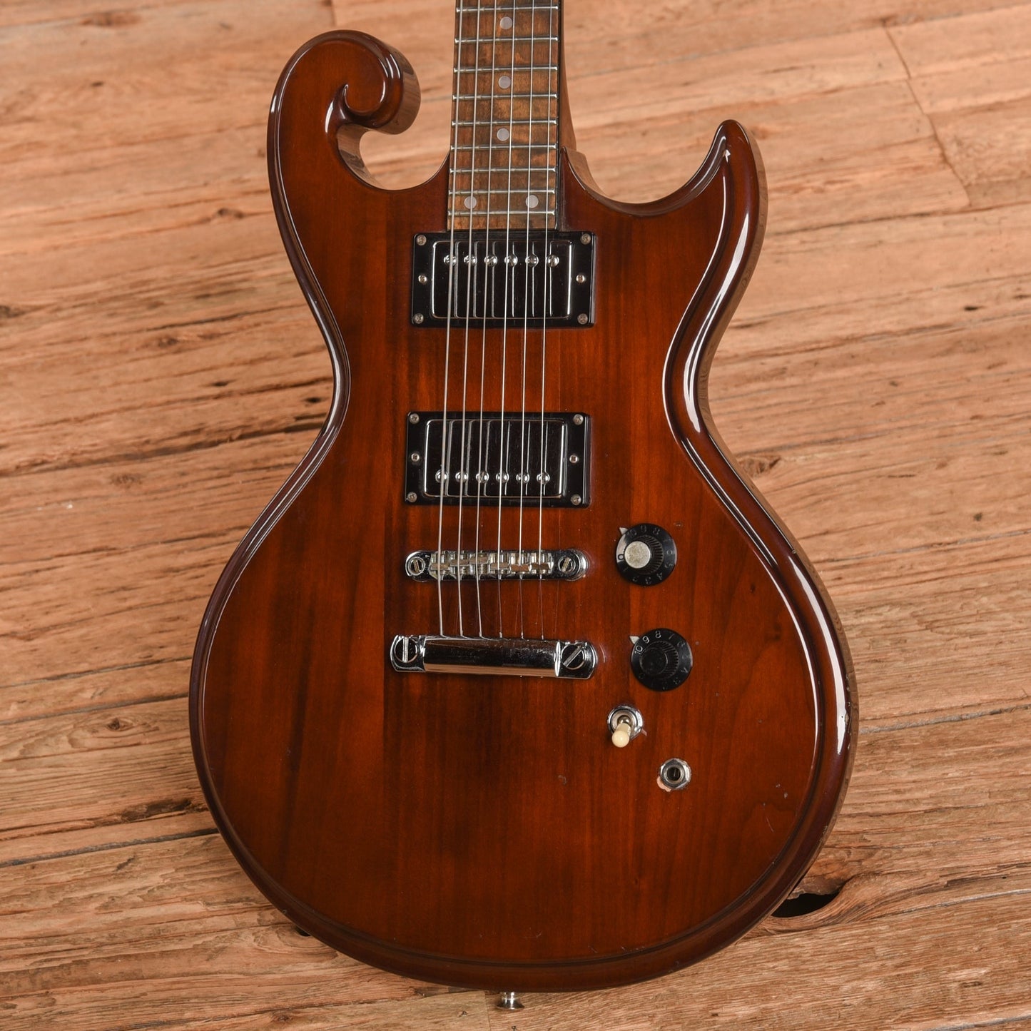 Epiphone SC-450 Scroll Natural 1970s