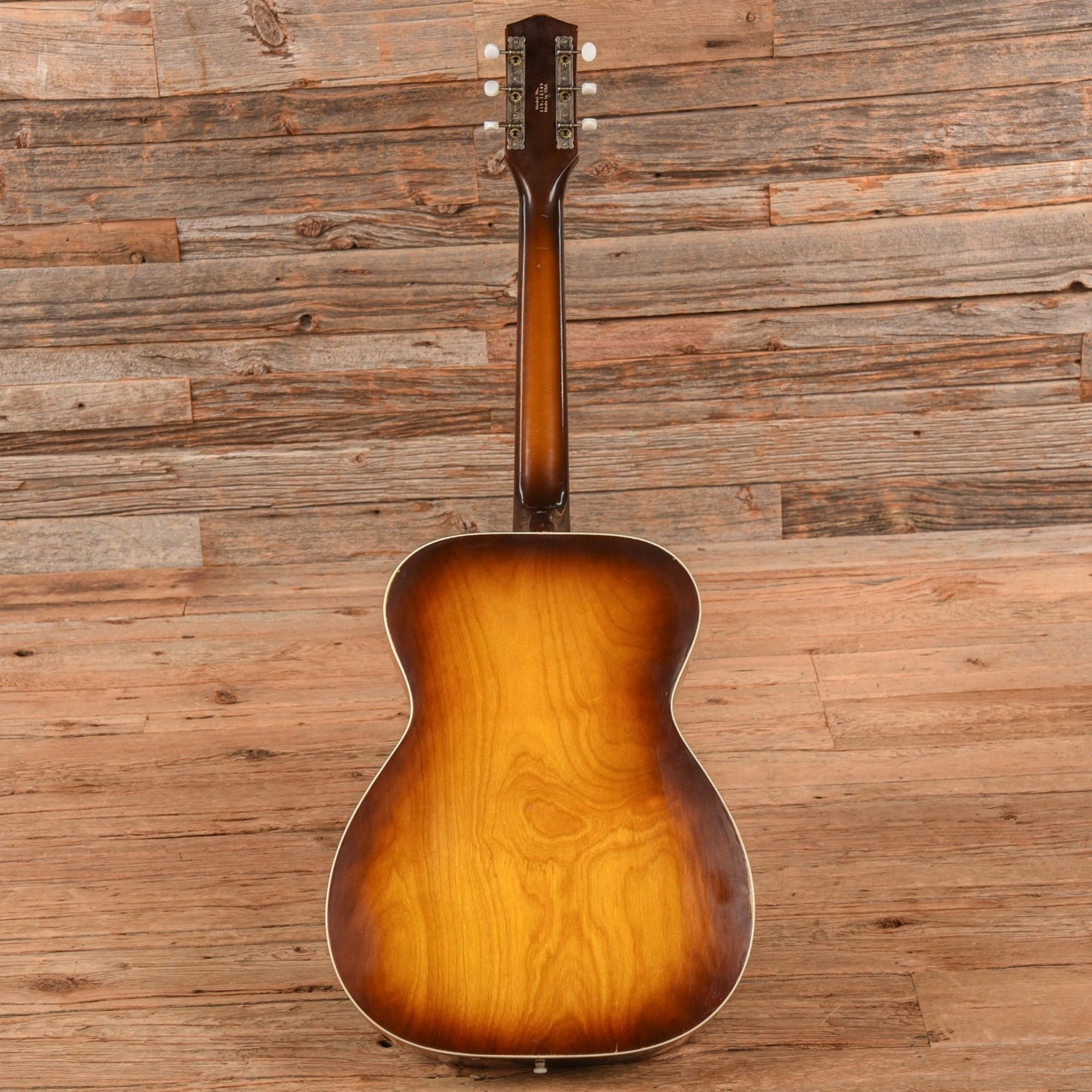 Silvertone H621 X-Brace conversion Sunburst 1960s