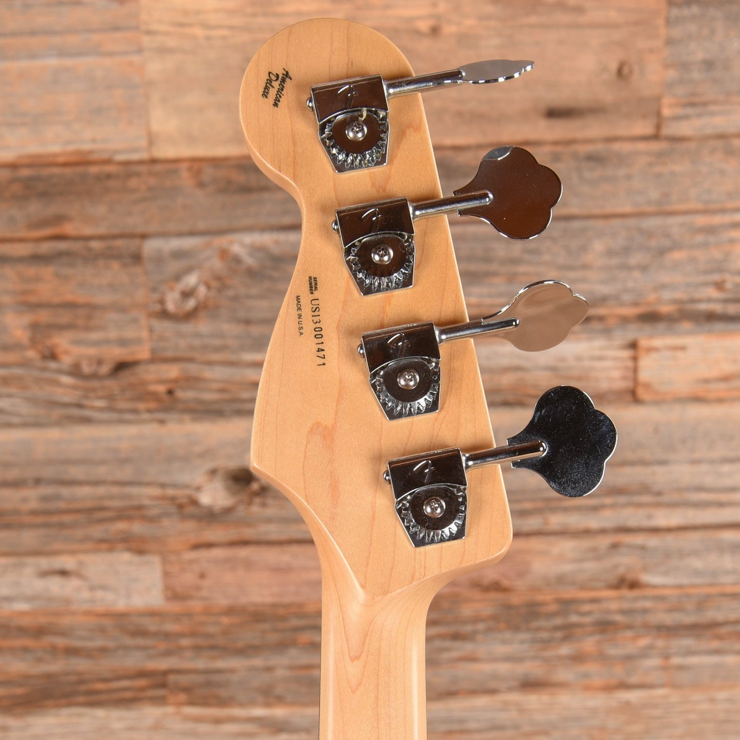 Fender American Deluxe Jazz Bass Ash Natural 2013
