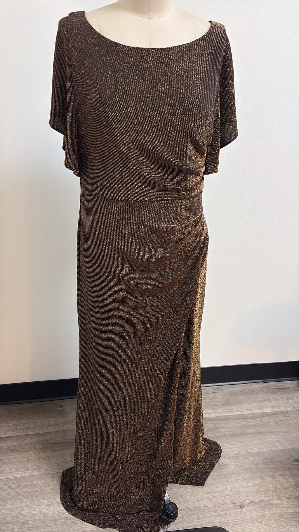 Alex Evenings Black/Copper Dress, 16