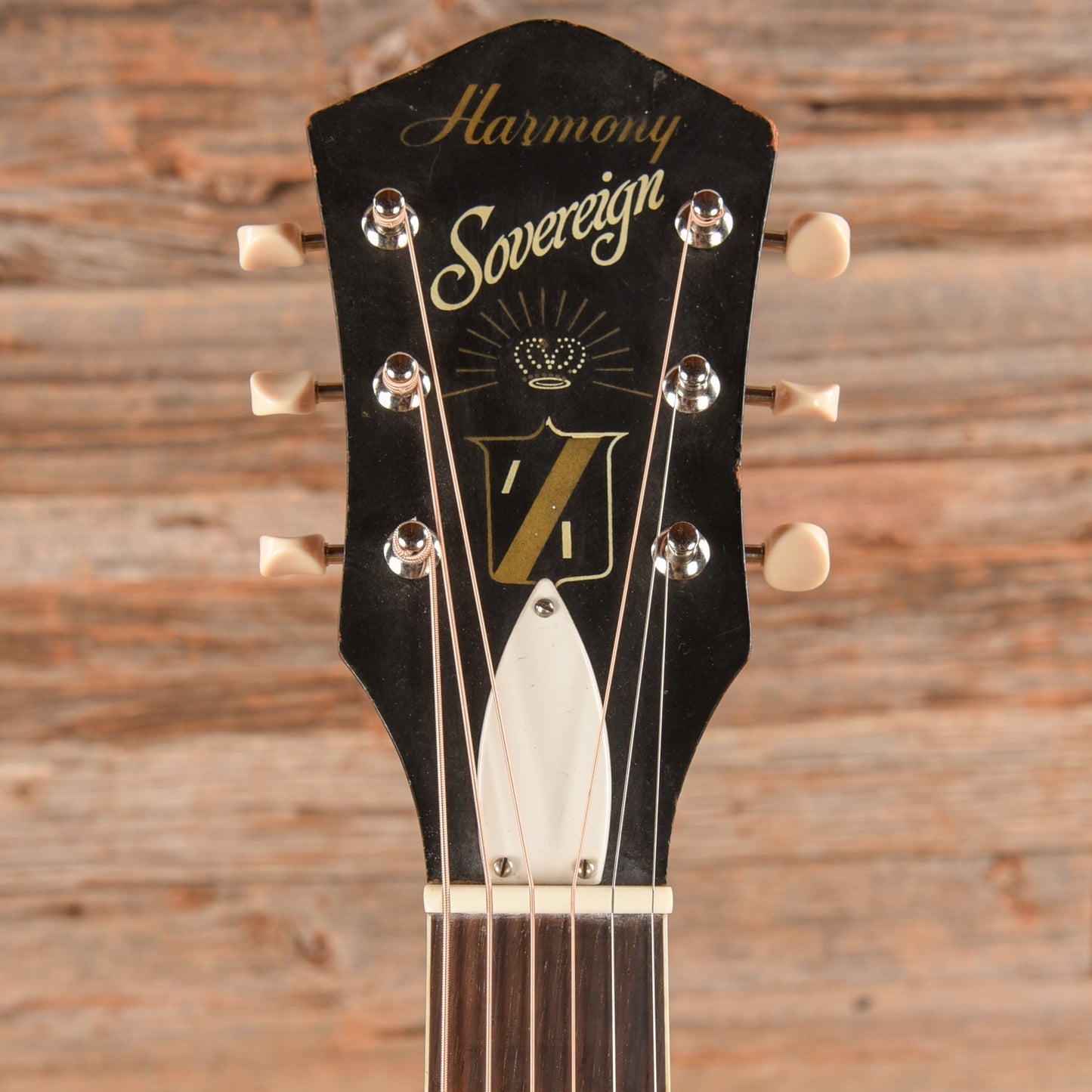 Harmony H1260 Sovereign X-Braced Natural 1960s