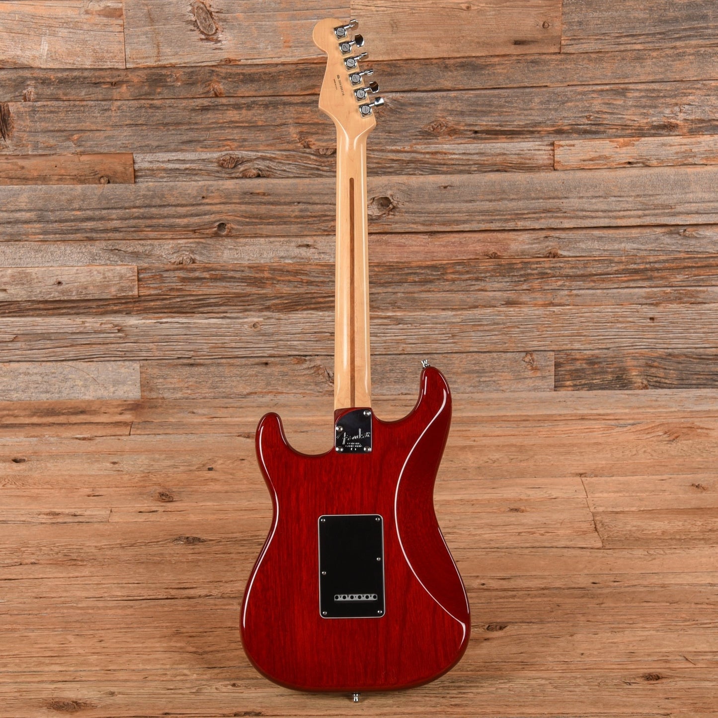 Fender American Select Stratocaster HSS Crimson Red Transparent 2007