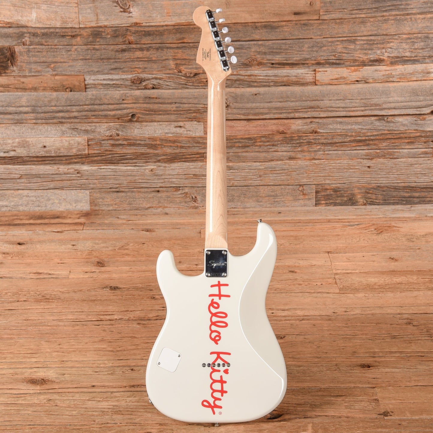 Squier Hello Kitty Stratocaster White 2025
