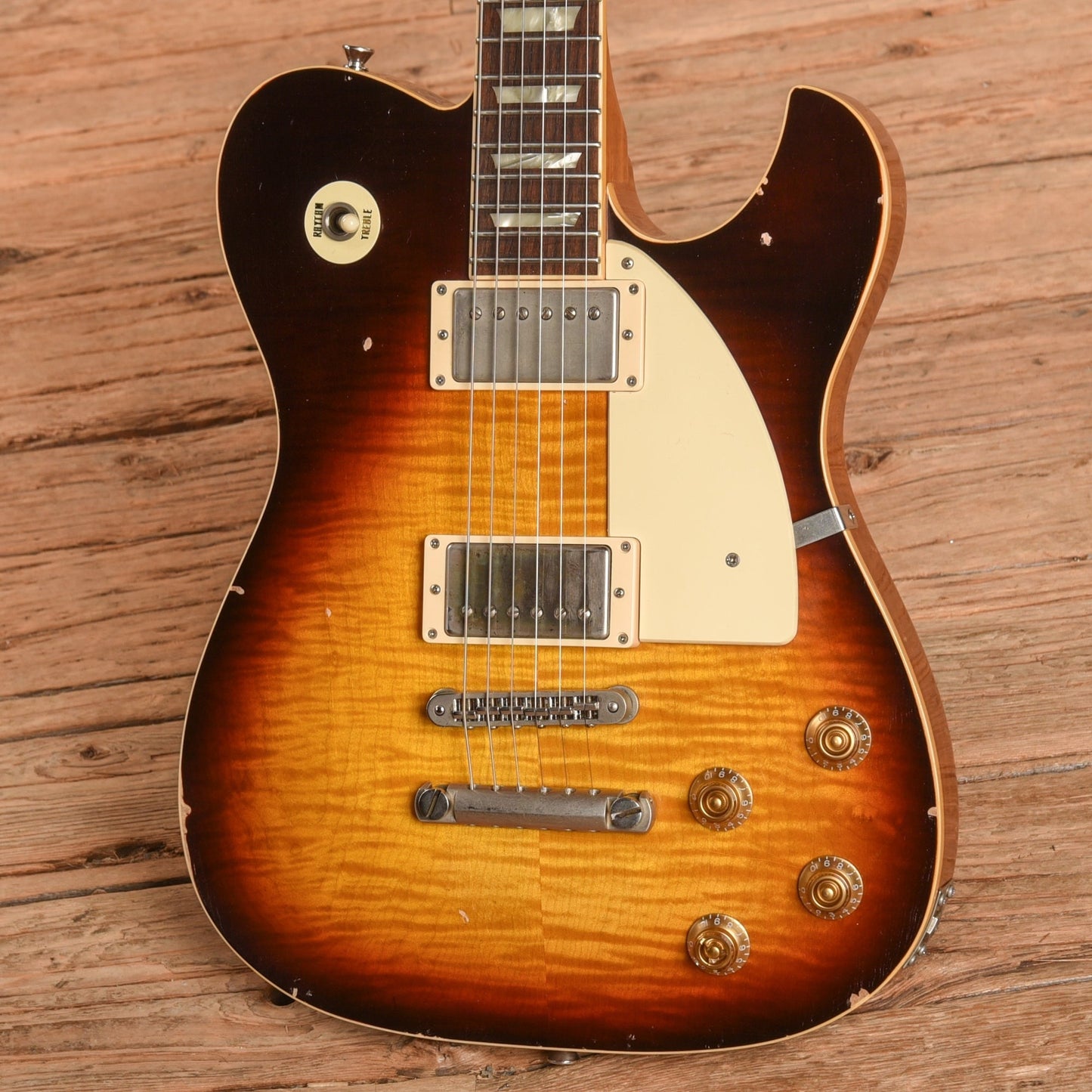 Fano Alt De Facto TC6 Carved Top Sunburst