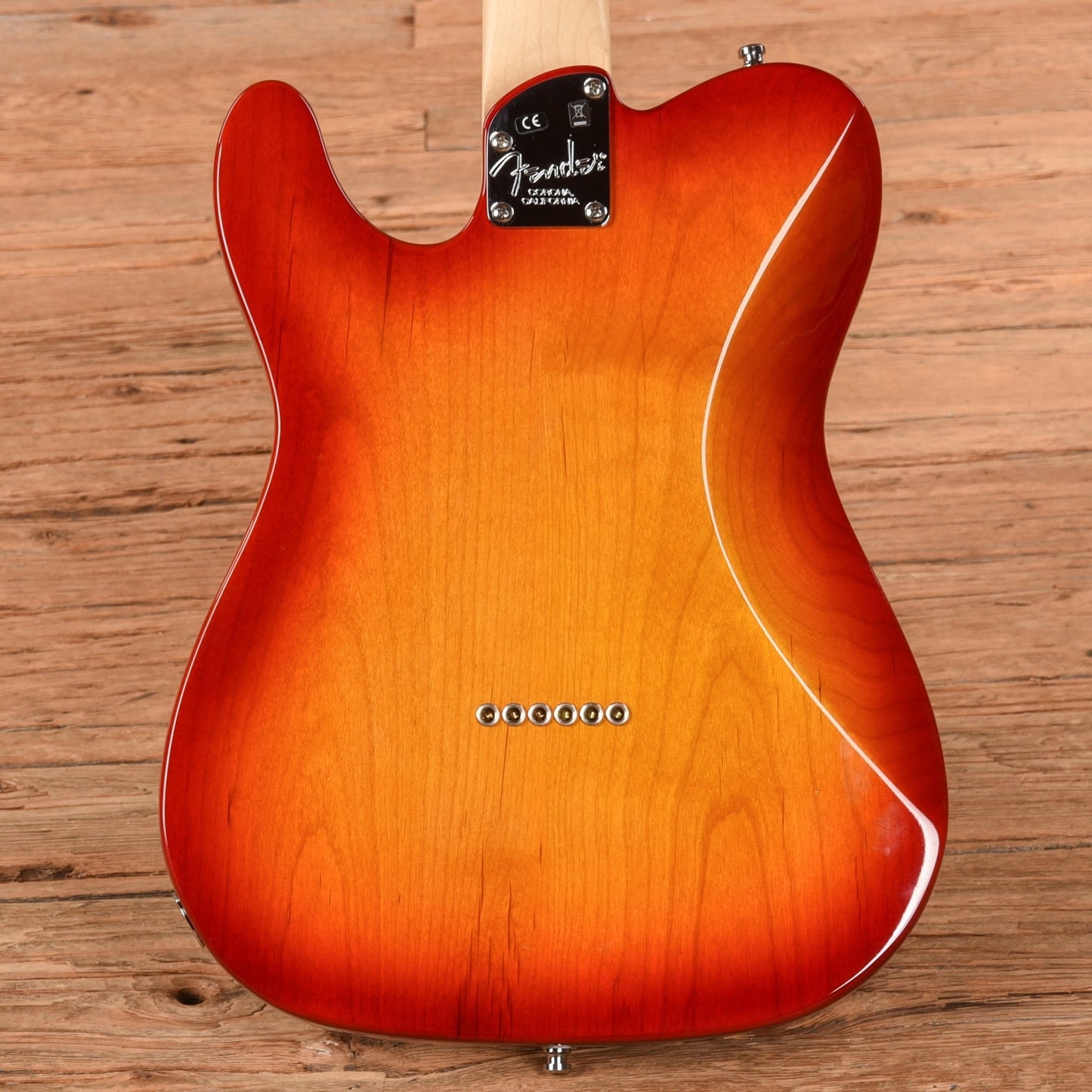 Fender American Elite Telecaster Aged Cherry Burst 2019