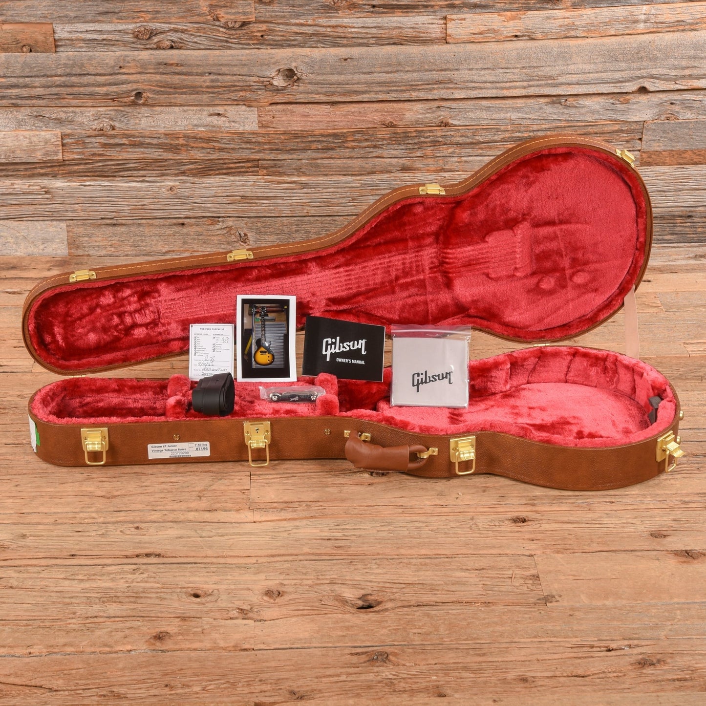 Gibson Les Paul Junior Vintage Tobacco Sunburst 2022