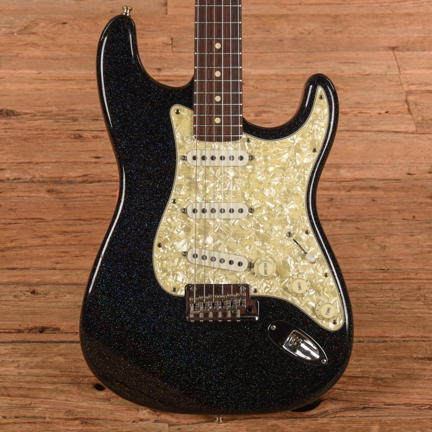 Fender American Classic Stratocaster Holographic Flake Black Sparkle 1995