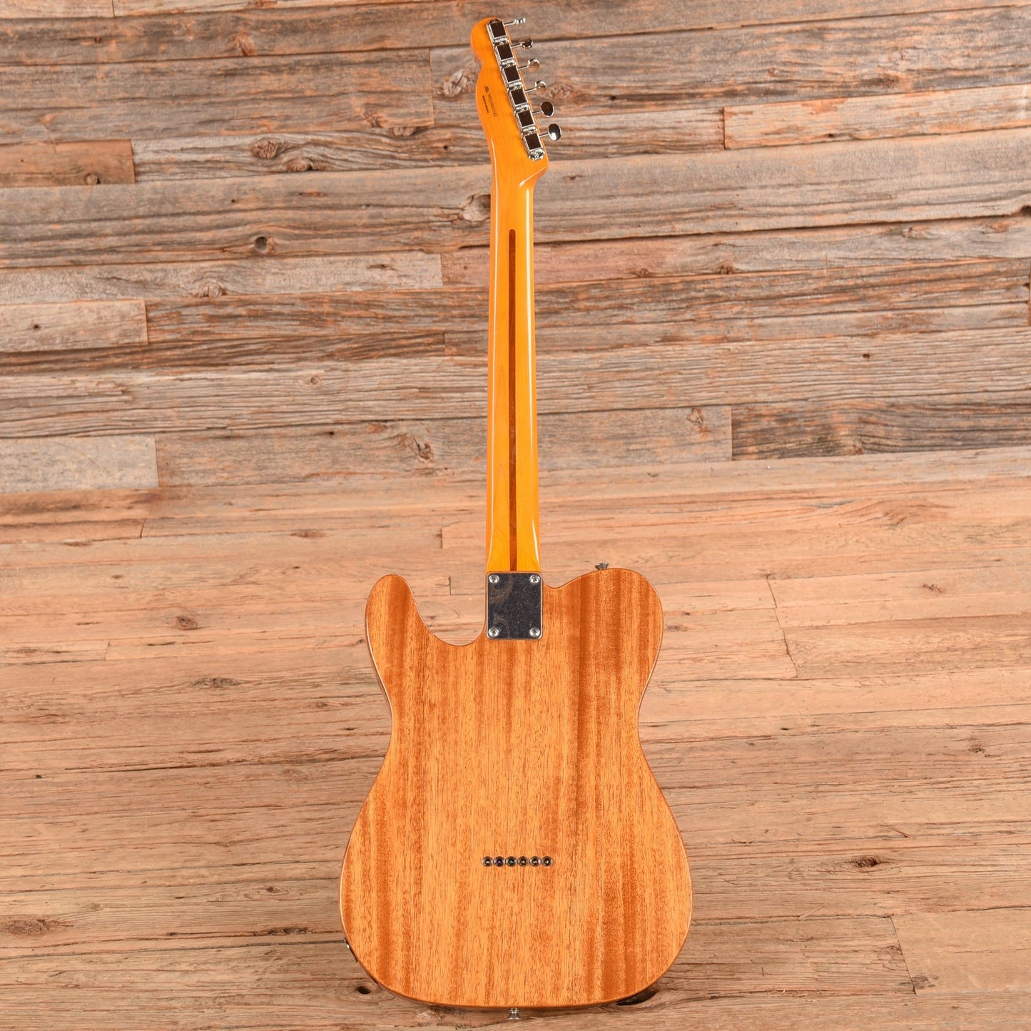 Fender Replacement Neck with Classic Series '69 Telecaster Thinline Body Mocha Mocha 2023