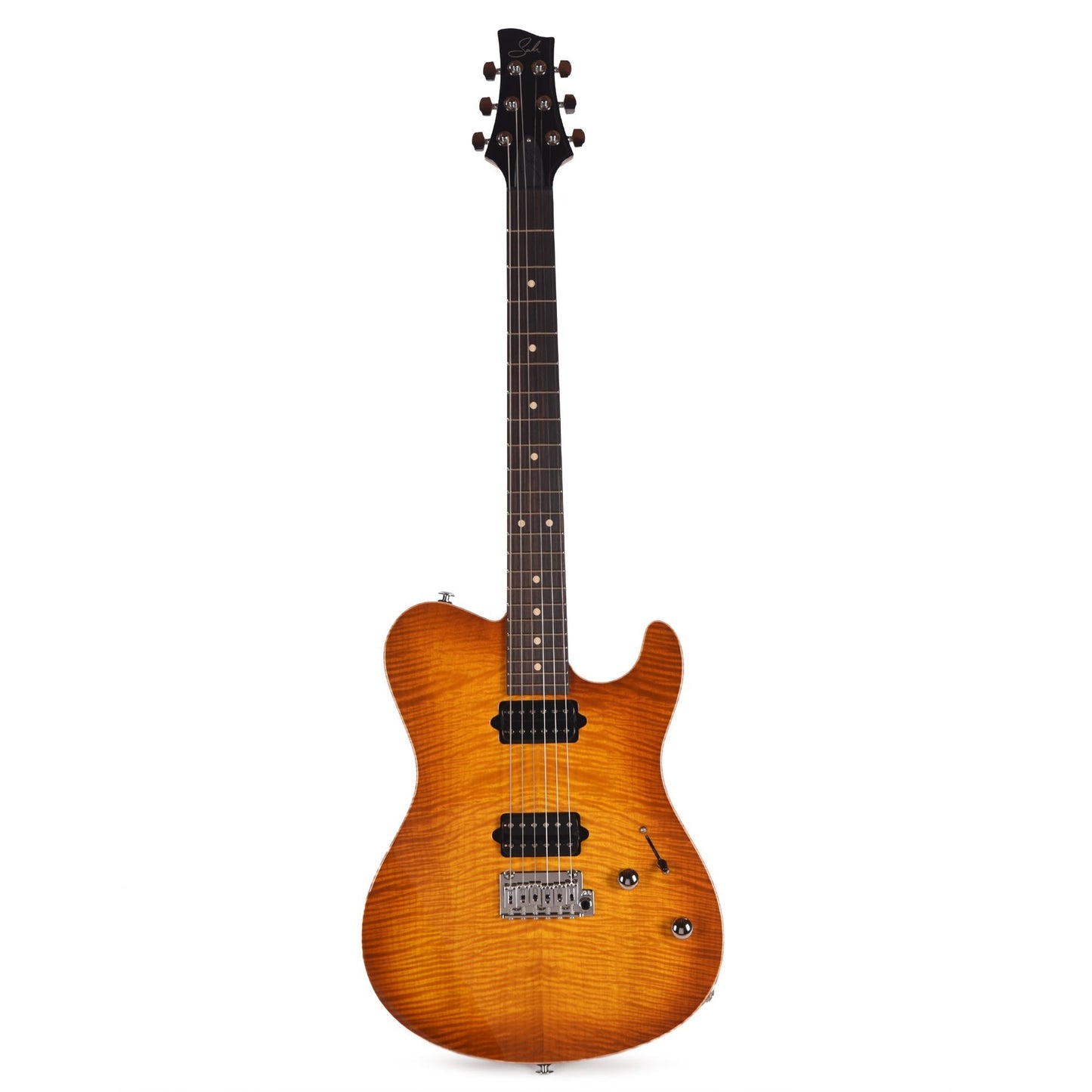 Suhr Oso Short Scale Tea Burst w/Figured Maple Top