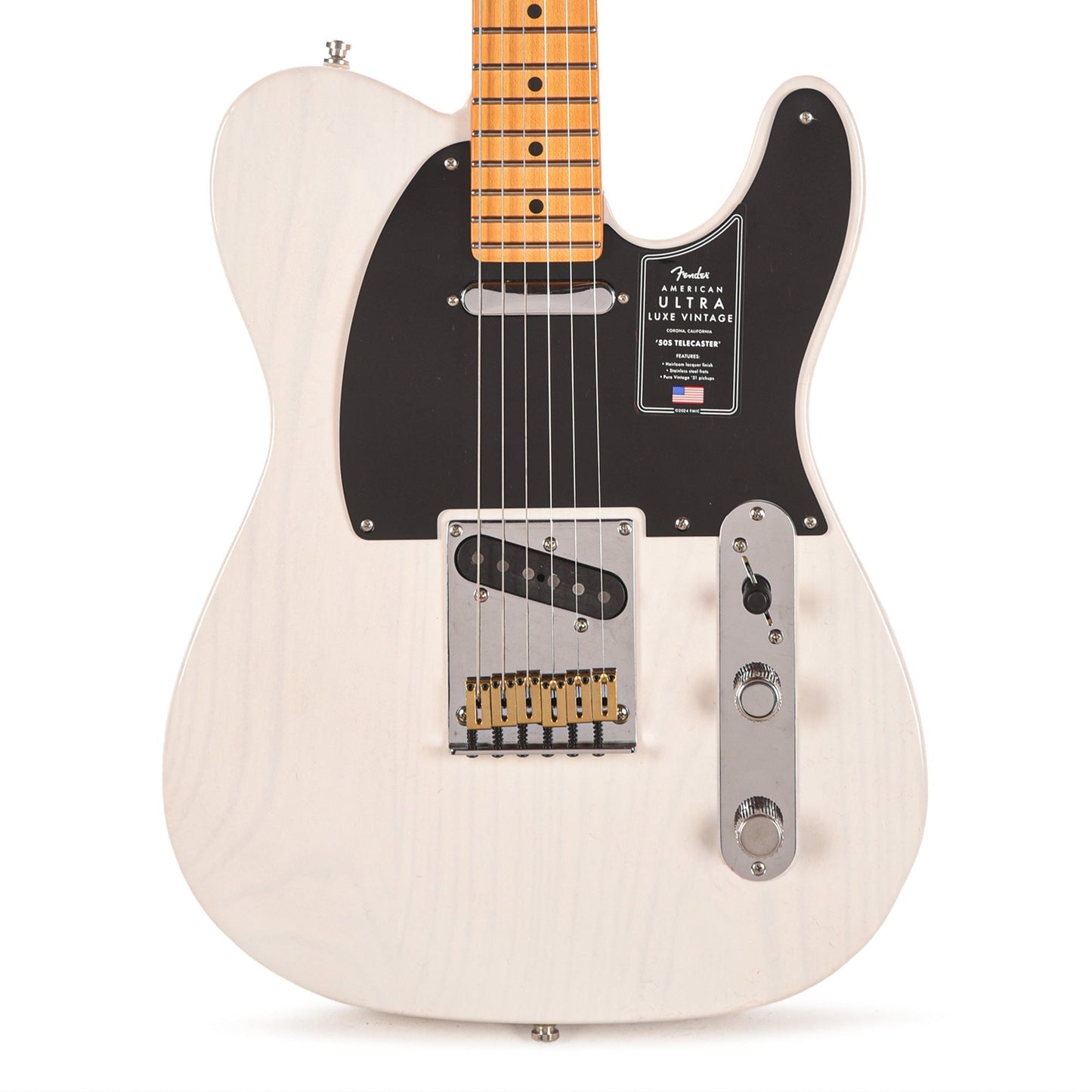 Fender American Ultra Luxe Vintage '50s Telecaster White Blonde